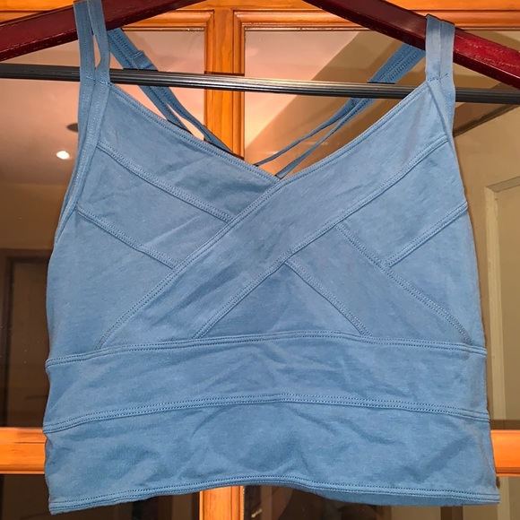 blue sports bra size Small - Picture 1 of 2